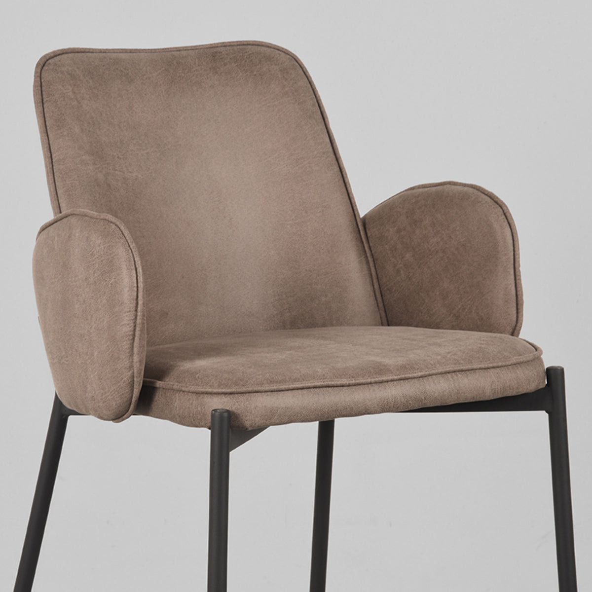 LABEL51 Barkruk Joni - Elegant - Microfiber - Zithoogte 65